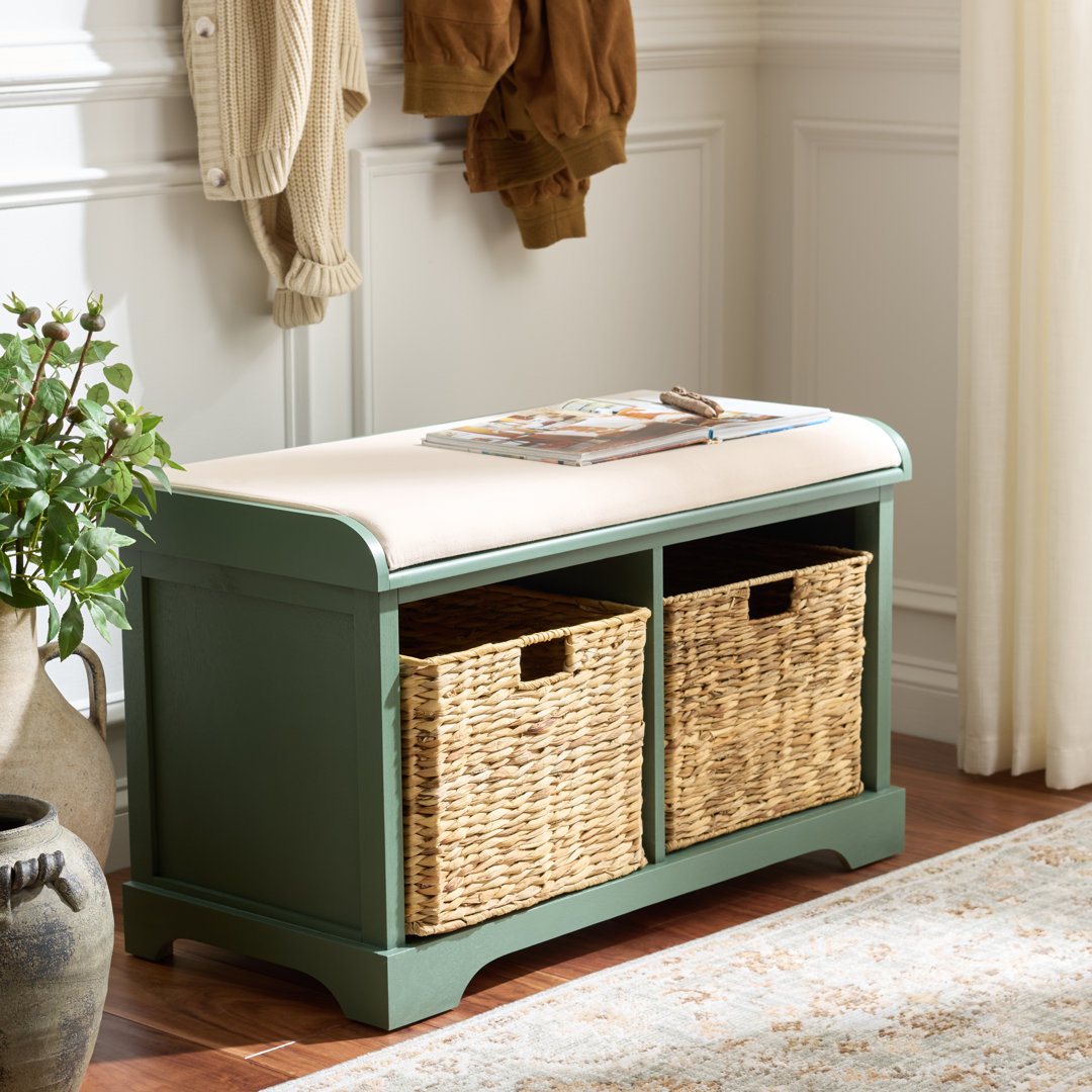 Briananthony Upholstered Cubby Storage Bench